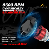 Ampoule LED de voiture haute puissance 9006 H4 5202, phare H7 10000LM 6000K CSP 7547, phares LED super lumineux pour accessoires de voiture