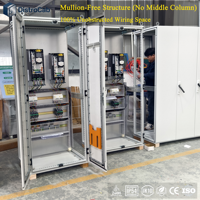 Armoire de commande en acier à double porte, pliable, démontable, en kit plat pour constructeurs de tableaux électriques, montage facile PS
