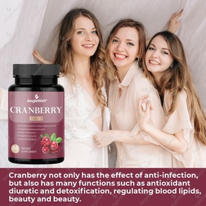 OEM mirtillo integratore di salute del tratto urinario compressa con vitamina C, salute urinaria e supporto per il corpo, concentrato di mirtillo rosso - Product Image 4