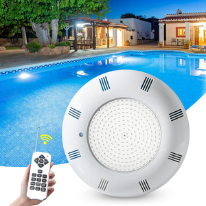 Lampe LED de haute qualité pour piscine, étanche à l'eau salée, RGB blanc, IP68, montage en surface - Product Image 1