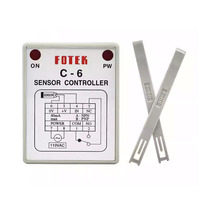 100% Asli FOTEK Pengontrol Sakelar Fotolistrik C-6 110V 220V Pengontrol Sensor