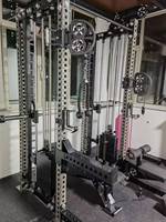 Aniczon Gym Fitness Equipment Commercial Smith Machine Multifonctionnelle Force et Puissance en Acier Q235 Certifiée ISO9001 CE