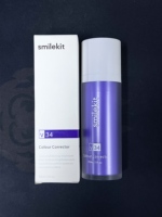 Mousse blanchissante pour les dents V34 Purple, mousse correctrice de couleur pour éliminer les taches jaunes sur les dents