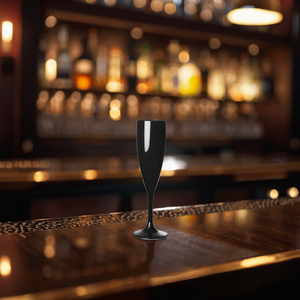 シャンパンフルート黒ショットグラス用ポリカーボネート7oz/200ml - Product Image 4