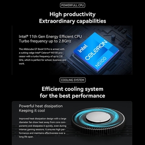 新品 GTBook 13 Pro 笔记本电脑 13.5 英寸 12GB+256GB Win 11 N100 游戏笔记本电脑 - Product Image 4