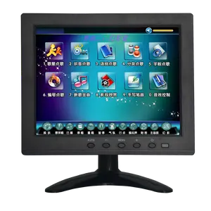 8 Pollici 4 Fili Resistivo Touch Screen Monitor Led 8 "Tft Lcd Mini Usb Hdmied Monitor Touchscreen