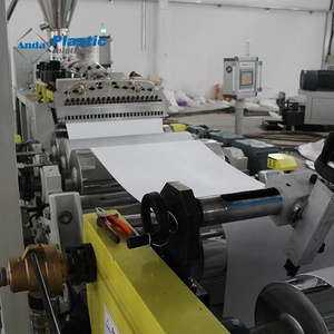 Anda 3-Roll calendering PVC cạnh dải tấm dây chuyền sản xuất PVC cạnh dải tấm Máy làm - Product Image 2