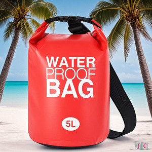 Bolsa impermeable para exteriores, 10L, PVC, plegable, para playa, buceo, camping, senderismo - Product Image 4