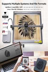 <span class=keywords><strong>ATOMSTACK</strong></span>-enrutador Cnc X20 S20 <span class=keywords><strong>A20</strong></span> <span class=keywords><strong>PRO</strong></span> de <span class=keywords><strong>130W</strong></span>, máquina de grabado láser de acero para cortar madera, grabado de Etiqueta de perro, bricolaje, venta al por mayor - Product Image 6