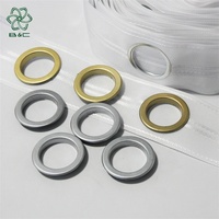 Oeillets de luxe de la meilleure qualité en plastique 16mm, simple couleur unie à la mode, oeillets de ruban de rideau