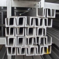 Prix de gros Acier laminé à chaud Profilés en U, Profilés en C, Poutres de construction UPN Q235B A36 SS400 Q345B S235JR UPN100-UPN300
