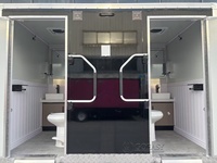 Remorque de toilettes compacte et portable Goeasy, mini remorque de toilettes mobile adaptée aux activités extérieures à petite échelle