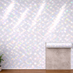 Pegatina de Pared con <span class=keywords><strong>Efecto</strong></span> <span class=keywords><strong>Espejo</strong></span> IXPE, Adhesiva, 3D, Impermeable, para Restaurante - Product Image 1