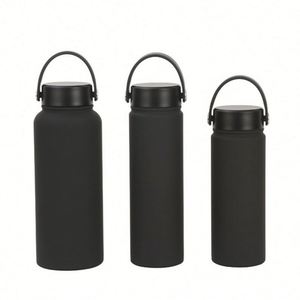 Bouteille d'eau isotherme en acier inoxydable avec logo personnalisé 2025, pour le sport, les voyages, le camping, 16oz/18oz/22oz/32oz/40oz, couvercle anti-fuite, 12-24 - Product Image 2