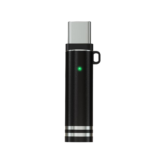 USB-C Rechargeable Electric Windproof Lighter Air Blowing Ignition Cigarette Lighter by Heating Coil for Power Banks Phone