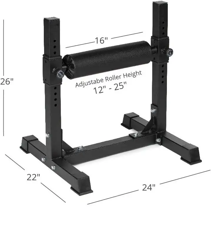 Tek bacak Squat standı ticari güvenli mukavemet makinesi bacak basın eğitmen bölünmüş Squat çerçevesi bulgar bölünmüş Squats