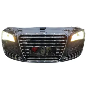 Auto body systems upgradable kit including headlights tail lights Car Bumper for audi A8L D4 D5