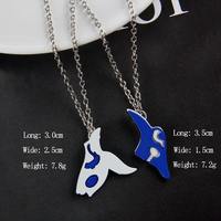 Jeu LOL Bijoux Amoureux Kindred/Chasseurs Eternels XAYAH et RAKAN Couples Colliers