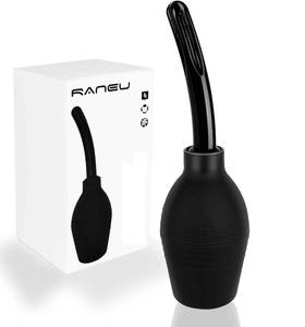 ชุดทำความสะอาดลำไส้แบบสวนล้าง <span class=keywords><strong>LOVE</strong></span> Anal Douche Enema Cleaner ความจุ 450 มล. ดีไซน์ตามหลักสรีรศาสตร์ กันน้ำระดับ IPX7 พร้อมท่อโค้งงอ - Product Image 1