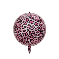 Ballons disco roses de 22 pouces, décorations de fête d'anniversaire cowgirl, fournitures pour enterrement de vie de jeune fille, ballons disco 4D