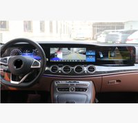 Tableau de bord numérique triple de 38,5 pouces pour Mercedes Classe E W213 2016-2020, écran tactile pour voiture, GPS, CarPlay, Android, DSP, 4G, prêt à l'emploi