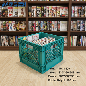 Sistema Profesional de Exhibición y Almacenamiento <span class=keywords><strong>para</strong></span> Discos de Vinilo, Contenedores Plegables con Portaetiquetas - Product Image 1