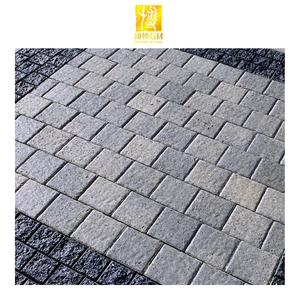 Carreaux d'allée de <span class=keywords><strong>jardin</strong></span> gris, Cube fendu en pierre de granit, bon marché, pavé, vente en gros - Product Image 6