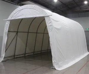 Tenda da Garage grande tettoia impermeabile zincata per auto personalizzata in acciaio