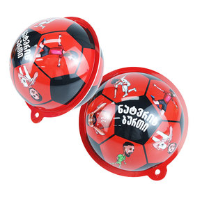 Rollo de película termoformadora con diseño de fútbol impreso personalizado Blister sorpresa <span class=keywords><strong>Joy</strong></span> Toys Material de embalaje de plástico HOJA DE PVC - Product Image 3