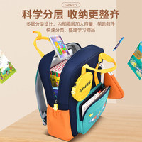 Sac à dos scolaire unisexe ultra-léger, grande capacité, imperméable, en polyester/nylon, pour l'école primaire (CP-CM1-CM2)