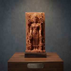 Sculpture historique de la déesse cosmique du 10ème siècle – Ancienne sculpture d'autel d'Asie du Sud - Product Image 1