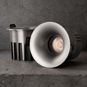 ไฟ LED COB 10W สีเทาเข้ม ติดผนังแบบวอลวอชเชอร์ ไฟสปอตไลท์แบบฝัง ปรับความสว่างได้ รับประกัน 3 ปี - Product Image 2