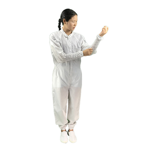 OEM Nhà máy cung cấp chống tĩnh điện bụi-miễn phí quần áo có thể giặt quần áo đồng phục chống tĩnh phòng sạch Jumpsuit ESD Coverall - Product Image 2