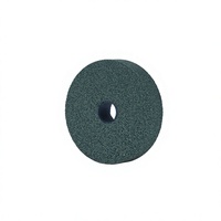 Meule abrasive industrielle en carbure de silicium vert à liant céramique, haute conductivité thermique, pour meulage fin et ébavurage