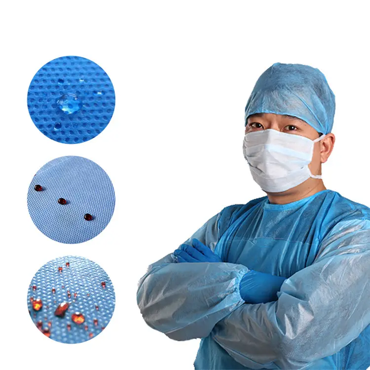 Factory Wholesale polypropylene spunbond nonwoven pp non woven fabric manufacturer for medical surgical masks fabric