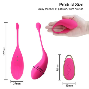 Wearable Wireless Remote <b>Vibrator</b>-Discreet Clitoral Stimulator 12-Speed <b>Vibration</b> 100% Waterproof Outdoor Sex Toy for Women - Product Image 4