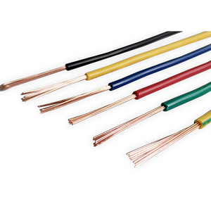 Câble conducteur en cuivre H05V-R gainé de PVC 0.75mm 1mm 1.5mm 2.5mm 4mm 6mm <span class=keywords><strong>10mm</strong></span> fil électrique pour le câblage de maison - Product Image 1