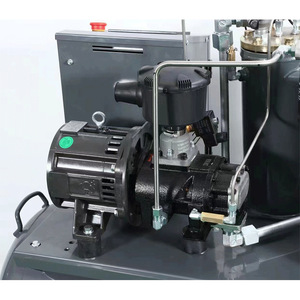 Compresseur d'air à vis 7,5 kW portable, refroidi par air, lubrifié, pour usage industriel et réfrigération - Product Image 1