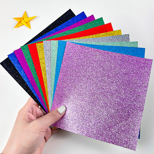 A4 Glitter Paper Glitter Cardstock, No-Shed Sparkly Glitter for Arts and Crafts,<strong>Card</strong> Making DIY Scrapbooking Book Paper - Product Image 1