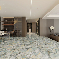 Carreaux de sol en céramique brillante effet pierre de luxe antidérapants et imperméables, texture pierre, pour intérieur, fournis directement par l'usine de Foshan