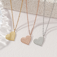 Collier Pendentif Cœur Amour Ayatul Kursi en Acier Inoxydable, Bijou de Mode Islamique Arabe Musulman pour Verset Coranique, Vente en Gros