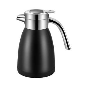 DB 1.2L Stainless Steel Insulated Belly <b>Cup</b> Pattern Vacuum <b>Flask</b> Water Bottle Black <b>with</b> Lid - Product Image 3