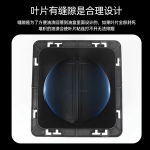 Clapet anti-retour pour hotte aspirante 150-180 mm en plastique épaissi, installation manuelle, conception anti-refoulement - Product Image 4