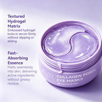 Masque Contour des Yeux au Caviar Marque Blanche – Acide Hyaluronique, Peptides, Hydratant, Anti-rides, Éclaircissant, Cernes, Soin de la Peau