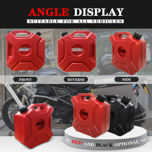 Biurcan — réservoir de carburant de 5l, rouge, noir, nouveau conteneur de rechange en acier inoxydable, Anti-statique, Polaris réservoir de carburant, Jerrycan - Product Image 3
