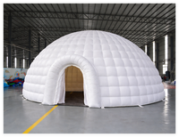 Dôme Gonflable avec Souffleur, Dôme Gonflable pour Événements, Abri Gonflable à Air Constant pour Expositions, Fêtes, Camping