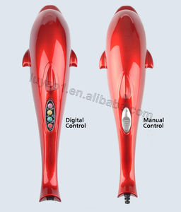 LUYAOドルフィンフルボディハンドヘルドマッサージャー電子振動赤外線ハンマーハンド & ボディマッサージ - Product Image 6