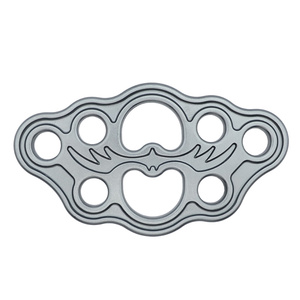Placa de Anclaje de Aleación de Aluminio de <span class=keywords><strong>Alta</strong></span> Resistencia de 60KN con 8/12/15 Orificios, Equipo de Escalada de <span class=keywords><strong>Montaña</strong></span> para Camping - Product Image 1