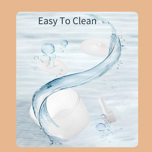 87oz/2.6L अल्ट्रा शांत बिल्ली पीने के फव्वारे के साथ फिल्टर स्वचालित पीईटी पानी के फव्वारे के साथ बिल्ली पानी के फव्वारे एलईडी प्रकाश - Product Image 6