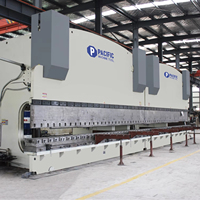 Presse plieuse CNC entièrement automatique en tandem (liage de 2 machines) |   Système et tonnage personnalisables pour le pliage de métaux lourds